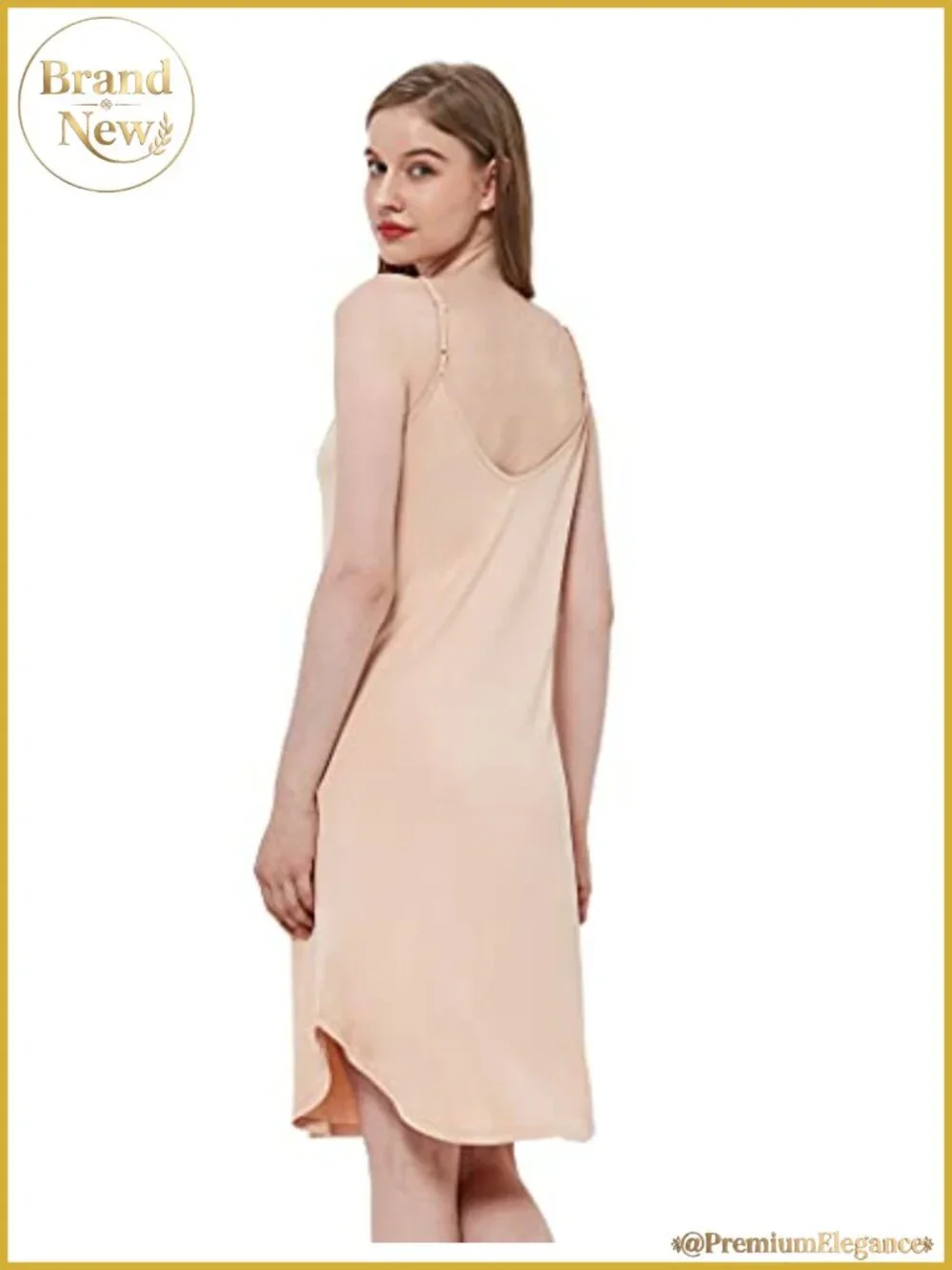 Women's Bamboo Viscose Full Slip Under Dress Cami Slip